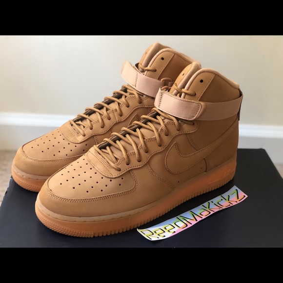 air force 1 high wheat mens